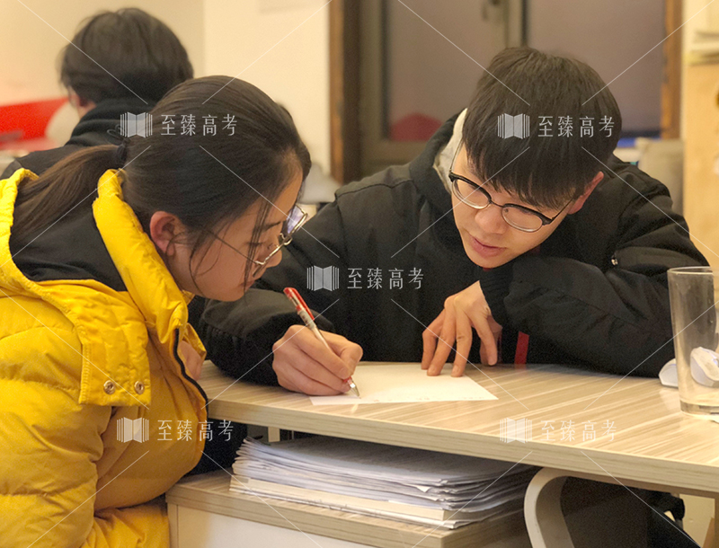 艺术生在进行数学补习