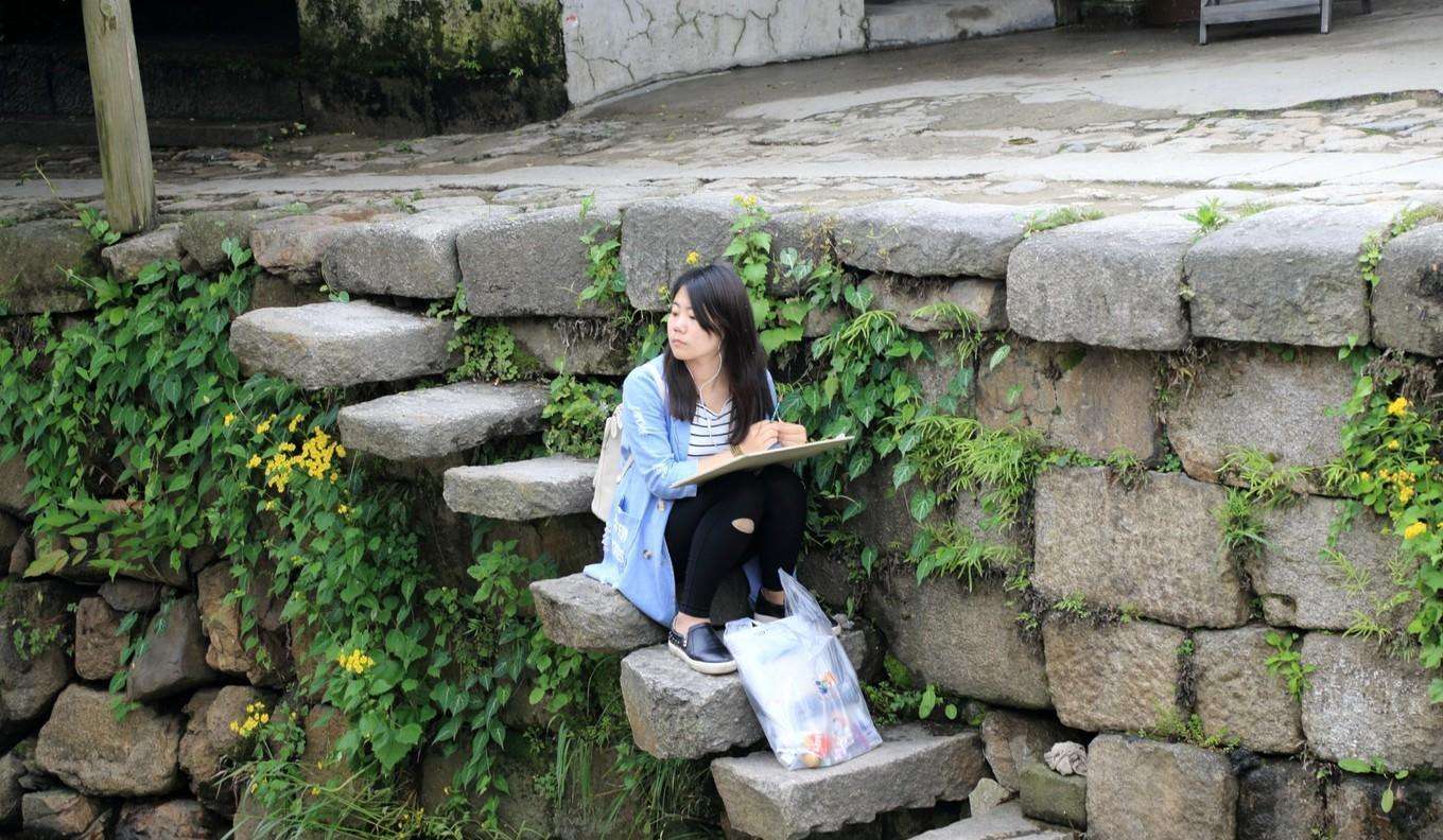 艺术生写生活动