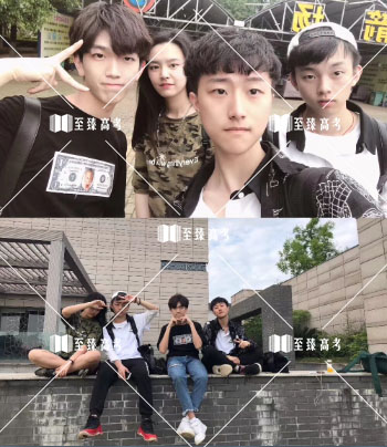 艺考文化培训机构组织学生集体活动