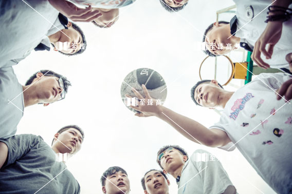 艺考生放松心态篮球活动