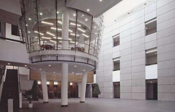 图为清华美院校内一角