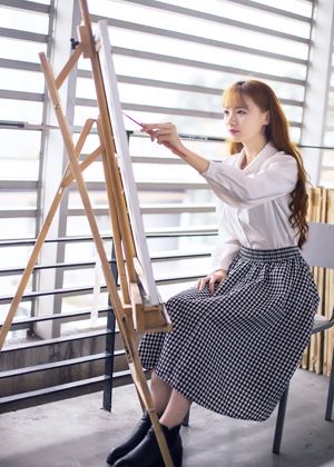 美术考生艺术形象照