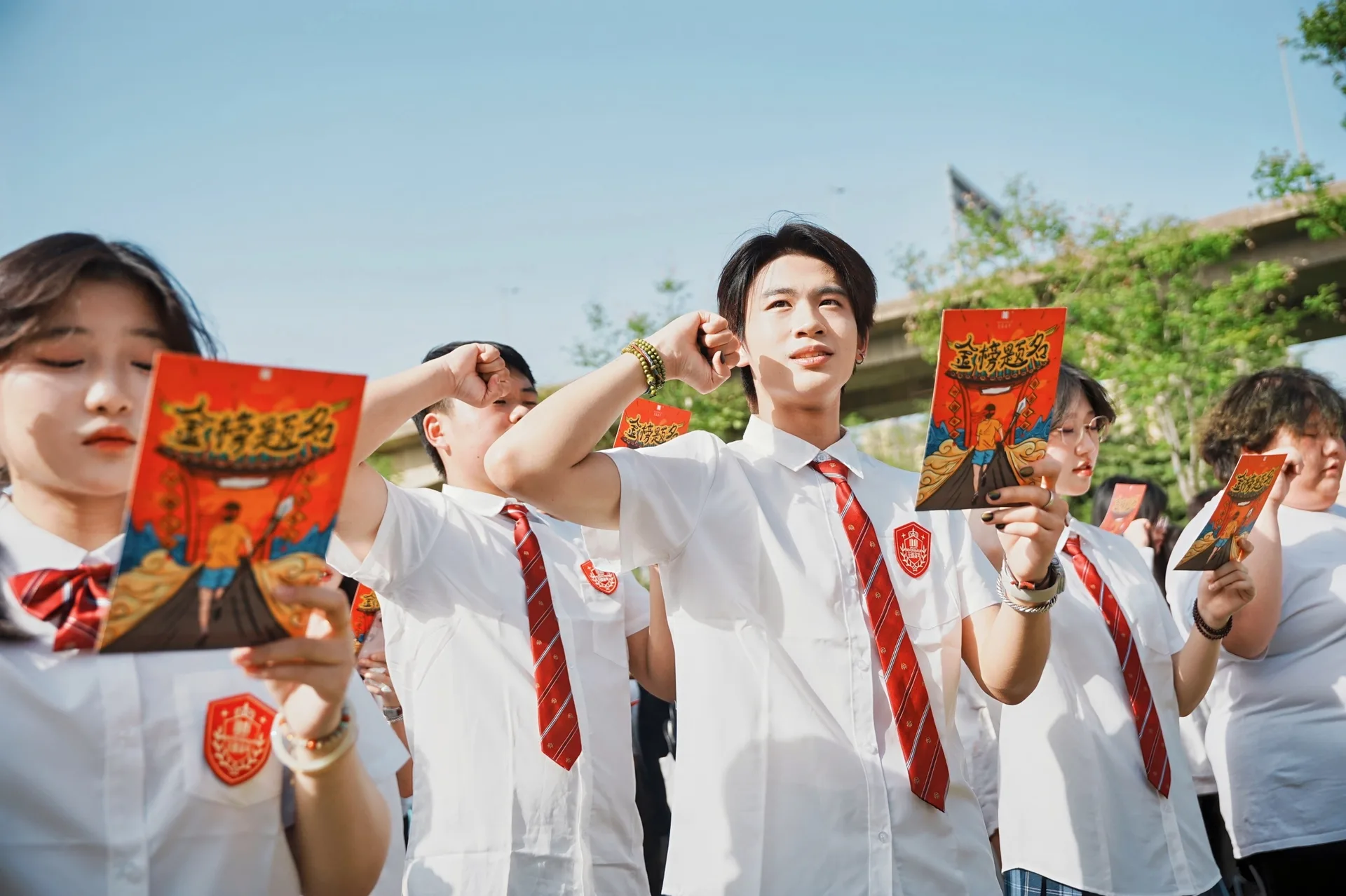 至臻高考誓师大会现场