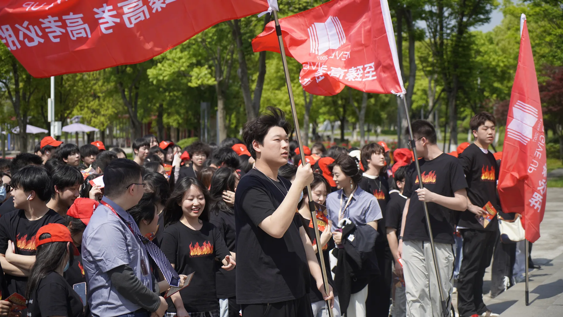 至臻高考誓师大会现场