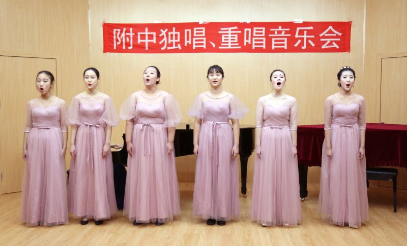 沈阳音乐学院附中学生考前演练