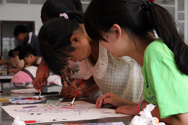 郑州美术考生绘画交流