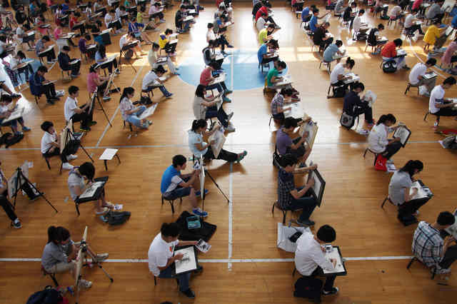 美术联考后文化课培训将开始