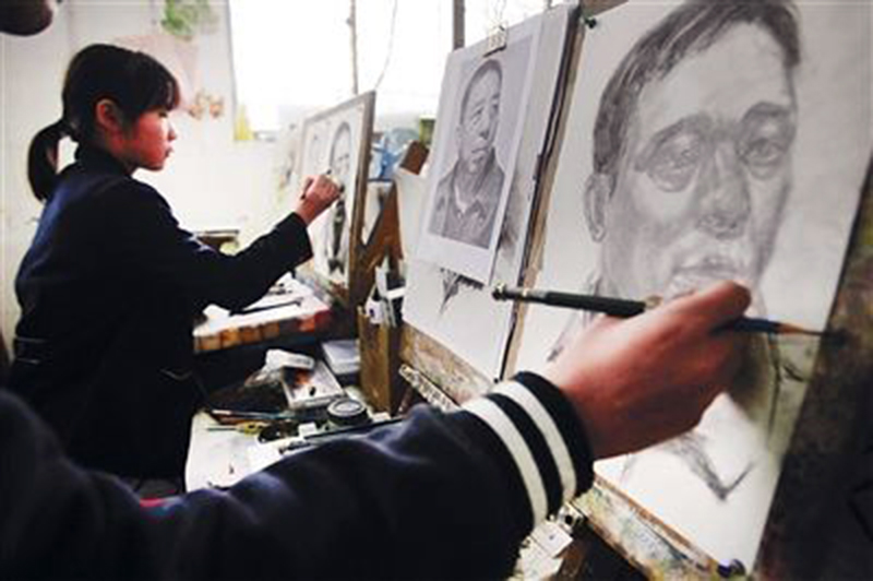 画画和文化都无捷径可走