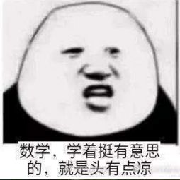 数学挺容易,就是废头发
