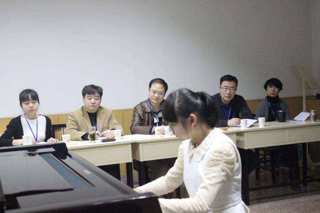 音乐考生考试现场