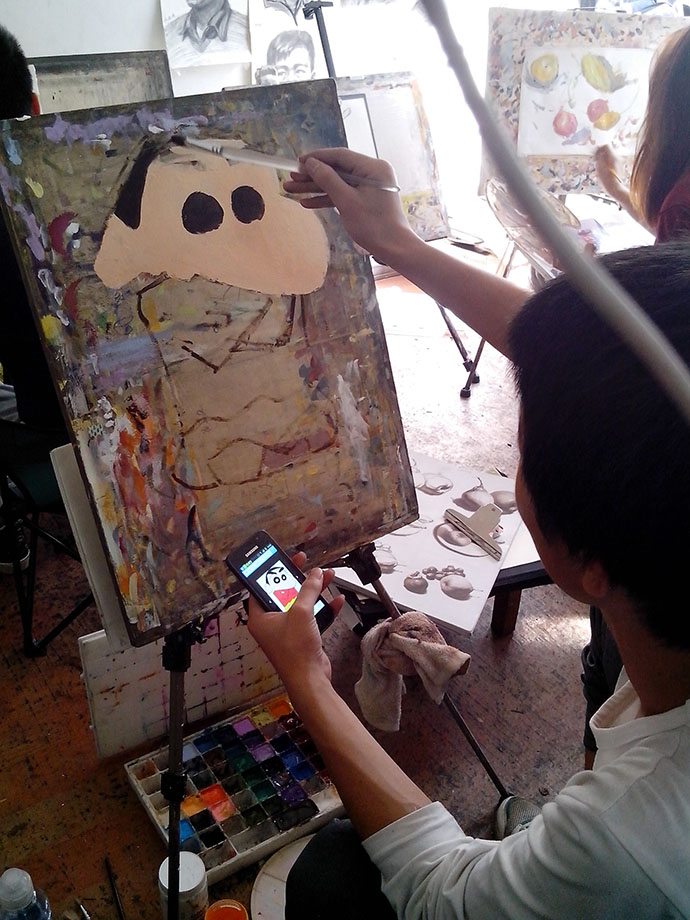 艺术生作品